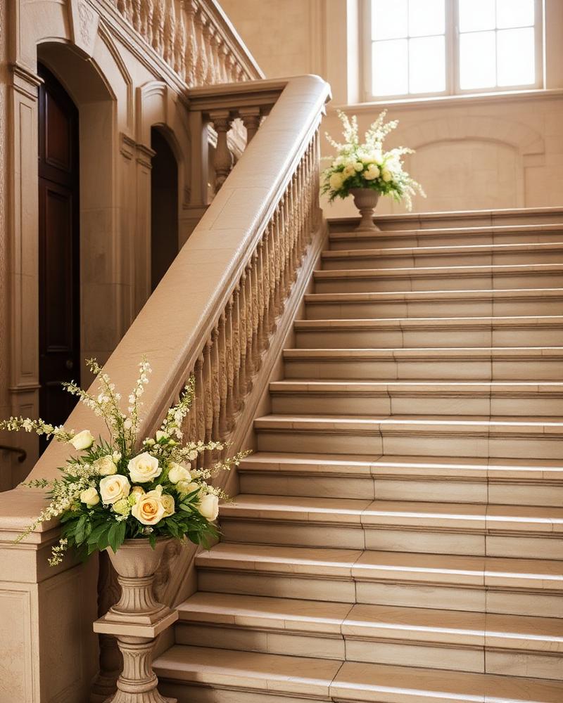 Elegant French château interior